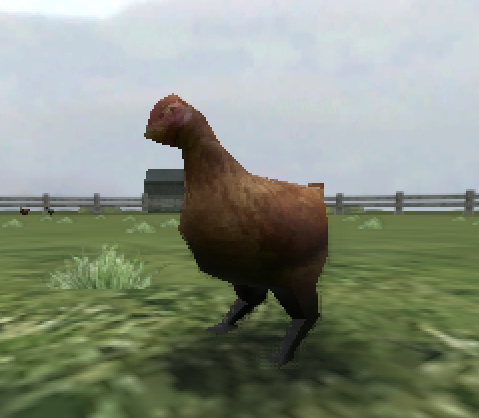 Crazy Chicken 3D Main Screen