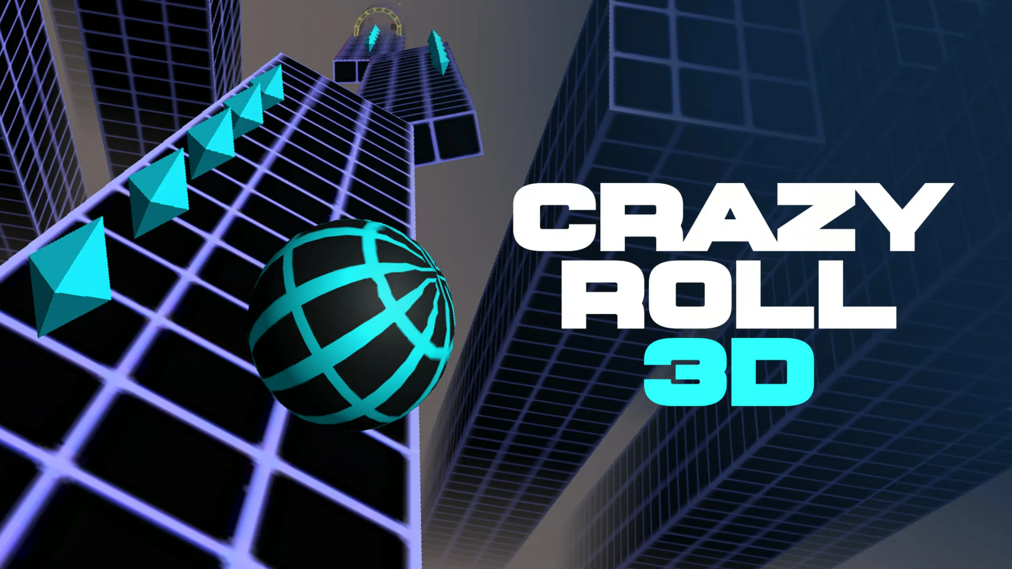 Crazy Roll 3D Main Screen